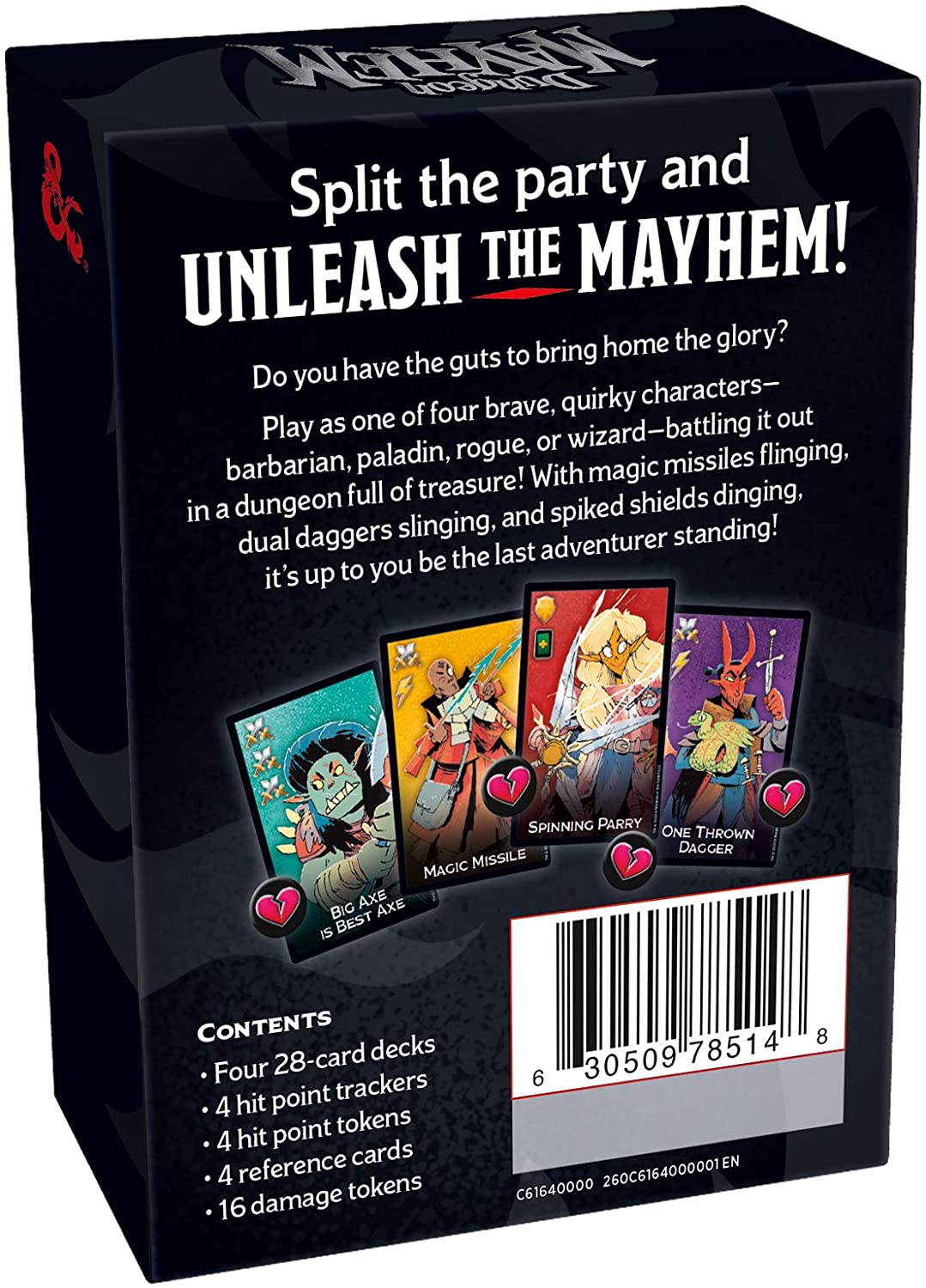 Dungeons and Dragons : Dungeon Mayhem card game